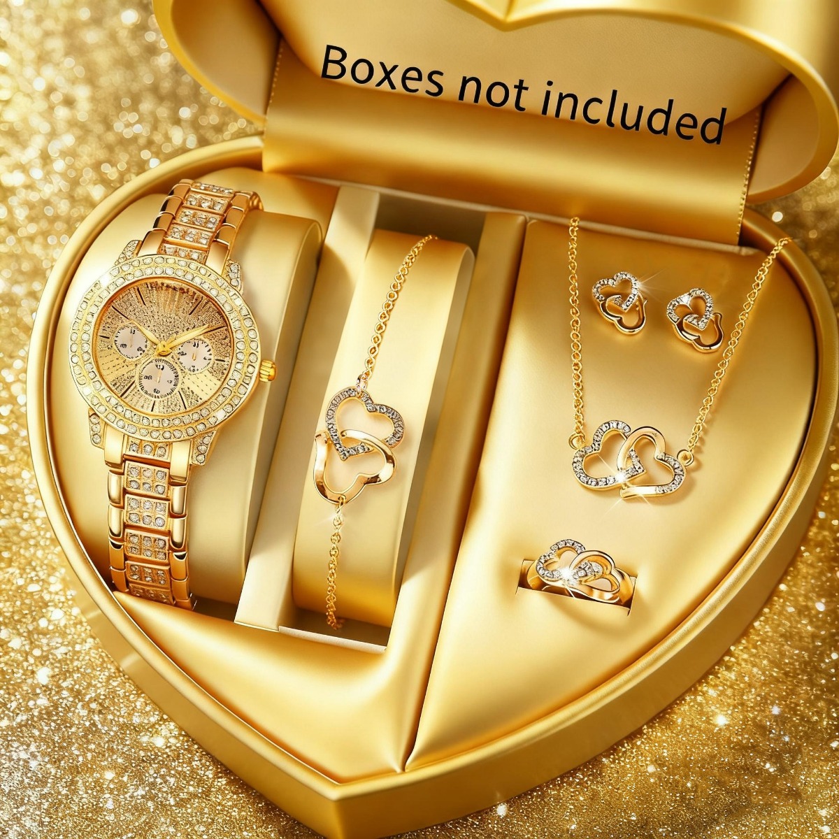 Luxury Watch Holder - 6 pezzi di lusso strass orologio