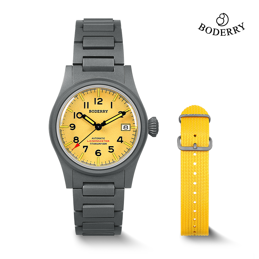 Titanium Sport Watch - Orologio da Polso Meccanico Automatico Boderry