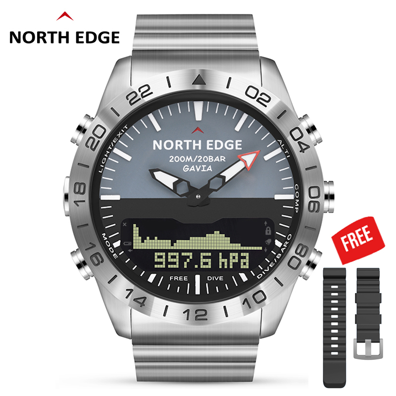 Compass Watch Luxury - Orologio sportivo da uomo Dive Sports