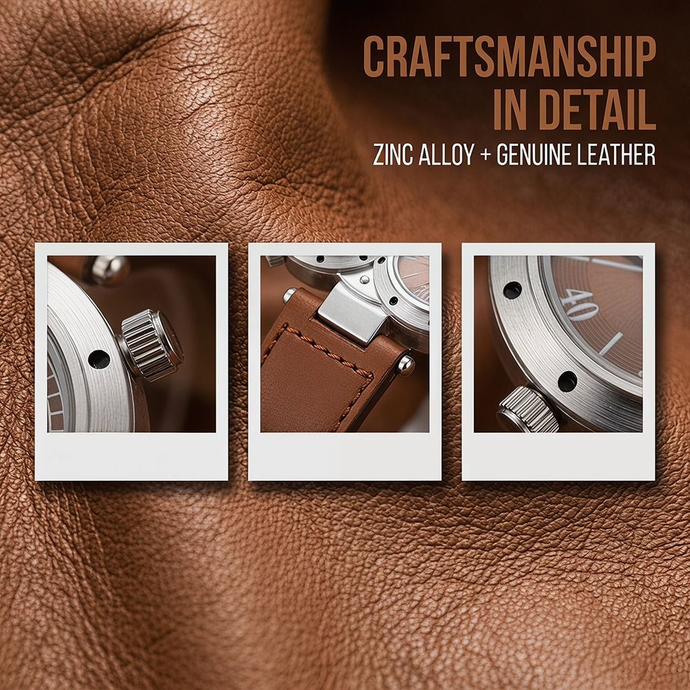 Compass Watch Luxury - Orologio da Uomo di Lusso con