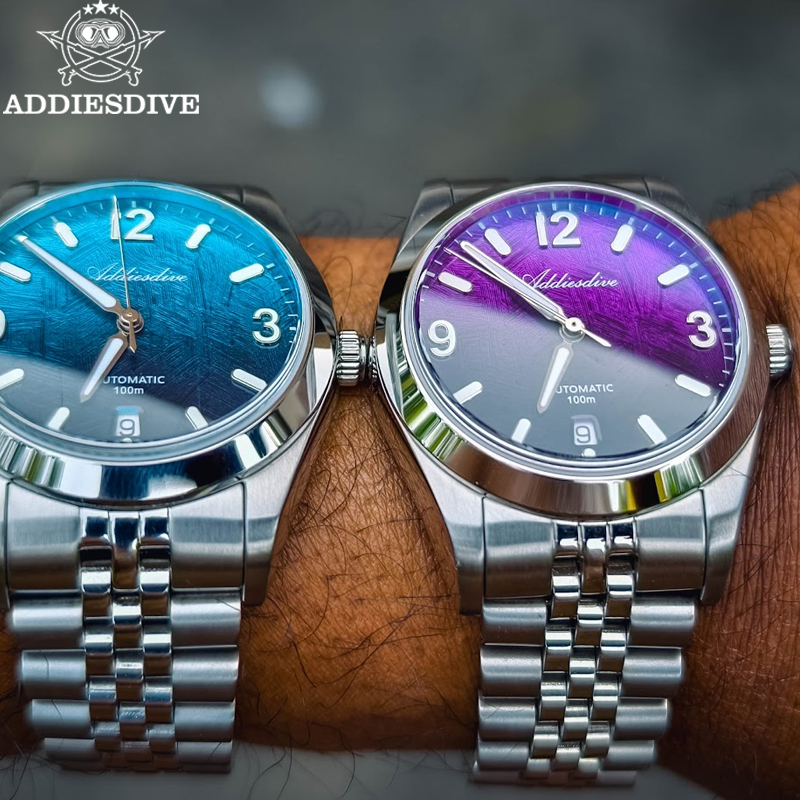 Luxury Watch Second Hand - ADDIESDIVE Nuovo Orologio Meccanico Automatico AD2547,