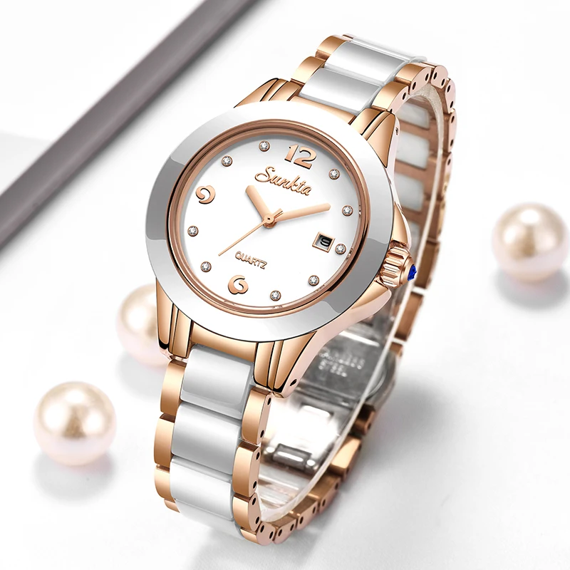 Luxury Watch Ladies - Sunkta moda casual orologio da donna