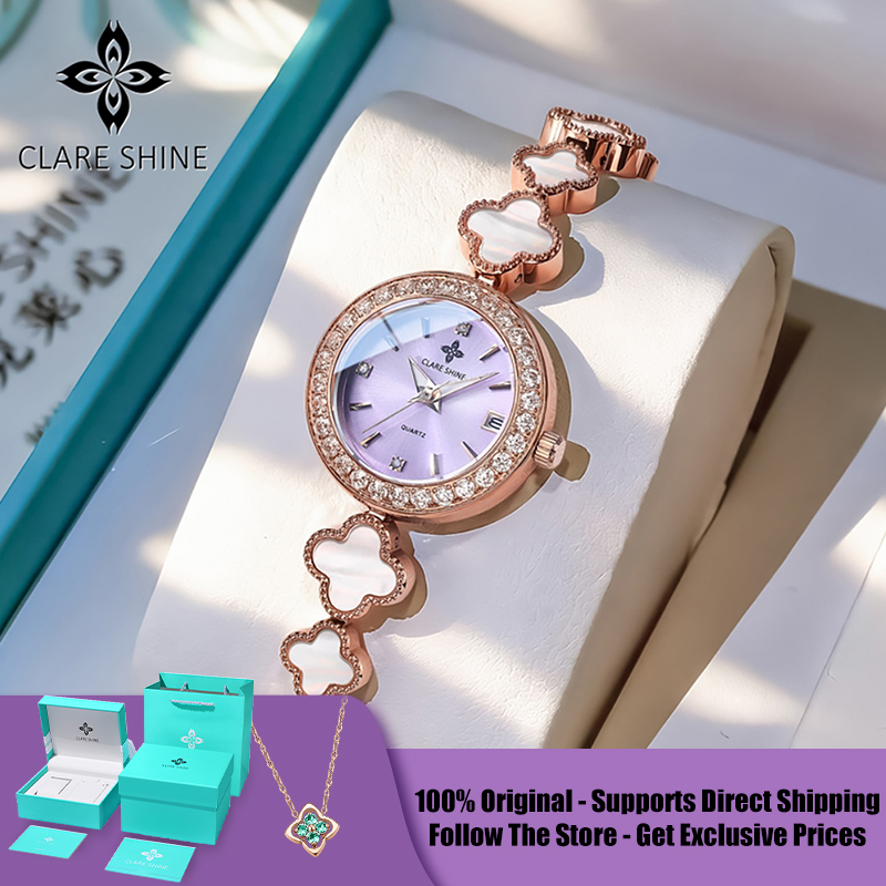 Luxury Watch Quartz - CLARE SHINE 7701 Serie Lucky, piccolo