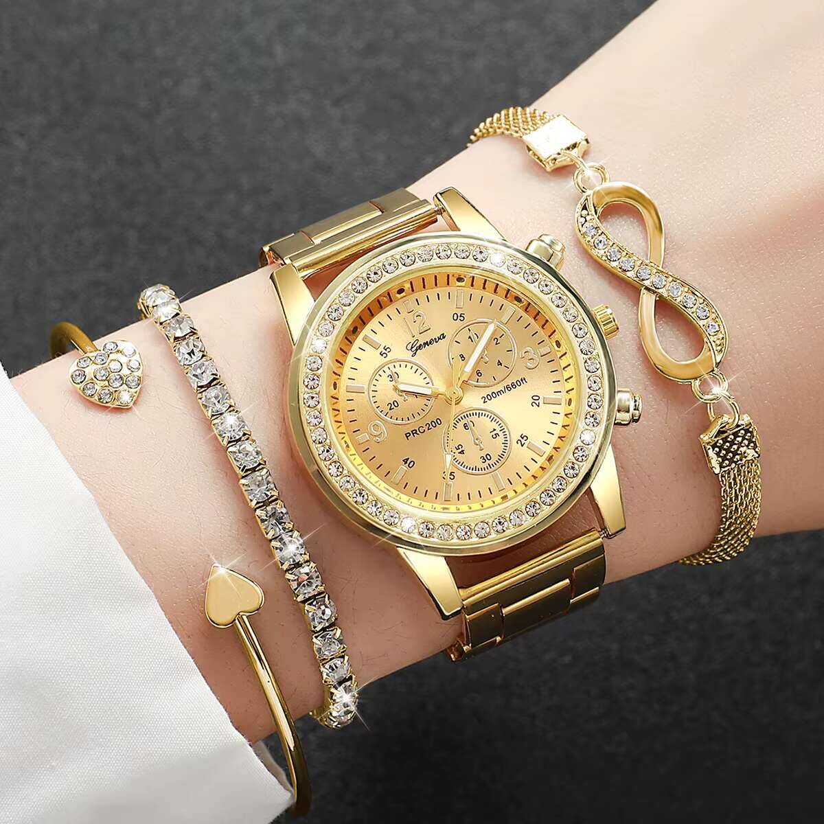 Luxury Watch Holder - 4 pezzi/set di orologi da donna