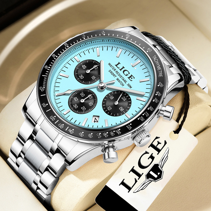 Luxury Watch Low Price - LIGE Orologio da Uomo di Lusso