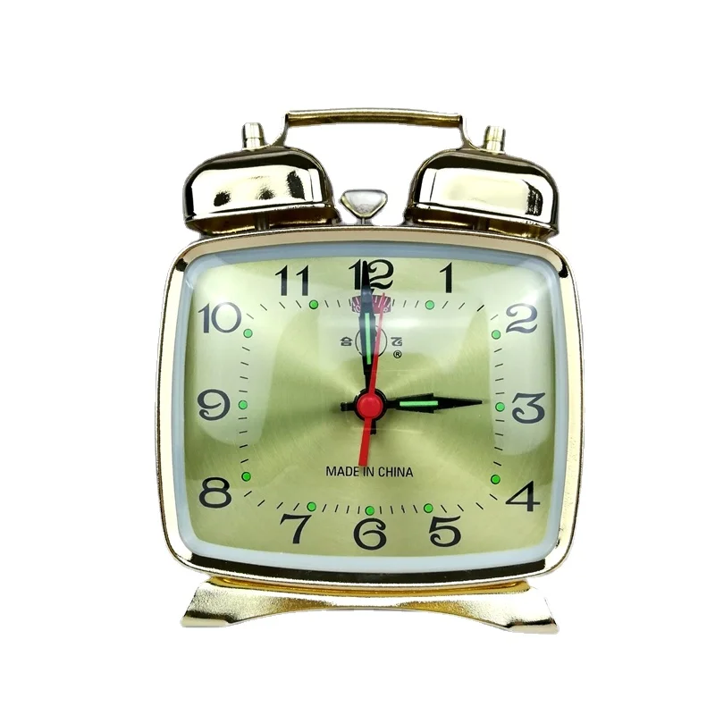 Table Watch Luxury - Sveglia meccanica in metallo orologio da
