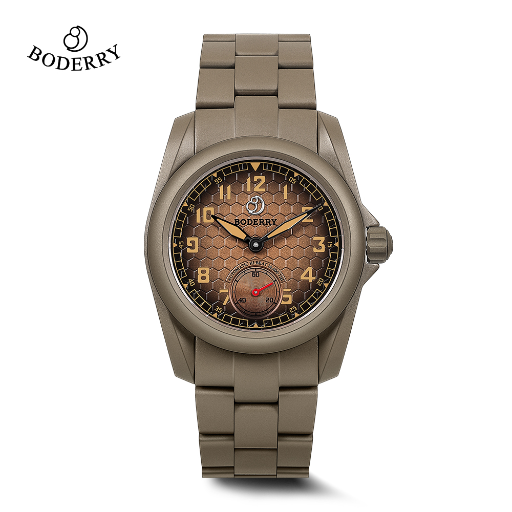 Titanium Sport Watch - Orologio da Polso BODERRY Field Watch