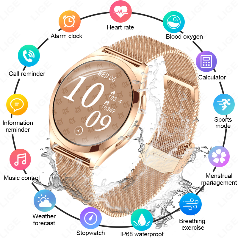 Compass Watch Luxury - LIGE Orologio intelligente di lusso per