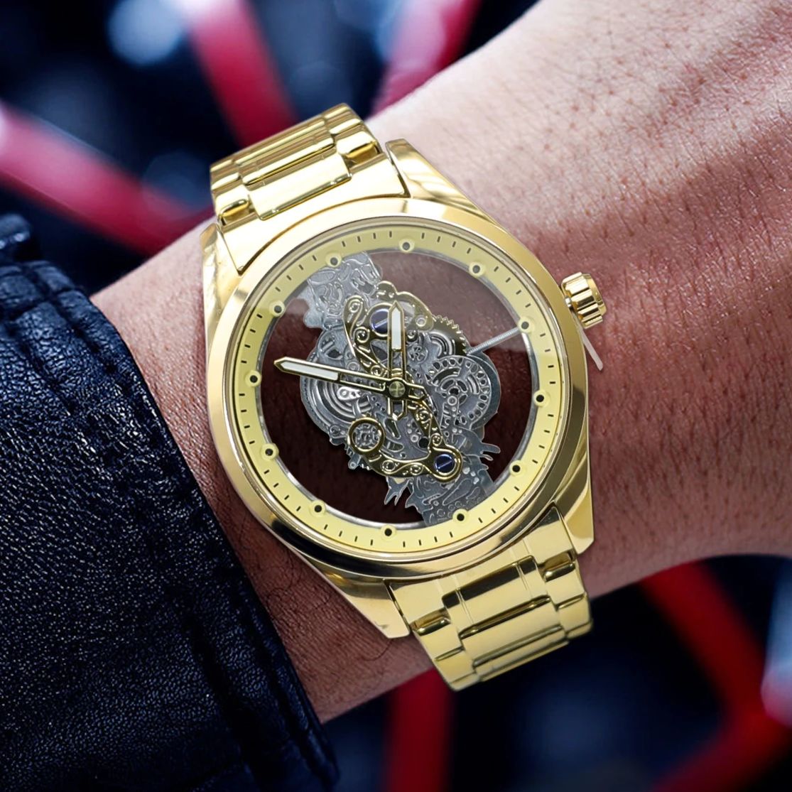 Luxury Watch Tier - Orologio automatico da uomo d'affari di
