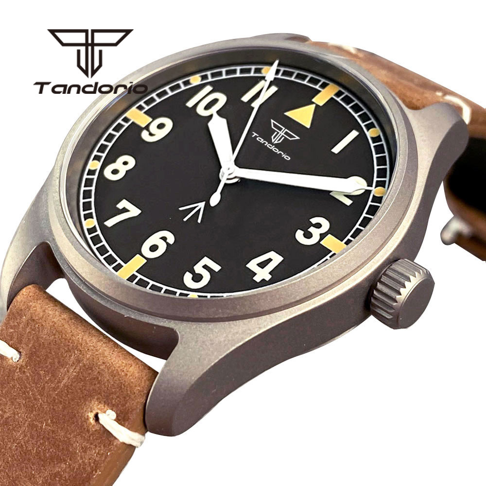Titanium Sport Watch - Tandorio Titanium NH35A 39mm Orologio subacqueo