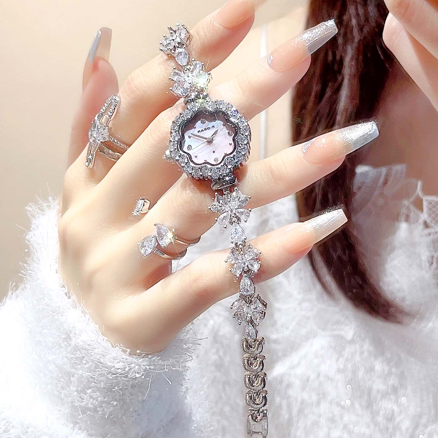 Luxury X I Watch - Orologio da Polso X-GEAR con Bracciale
