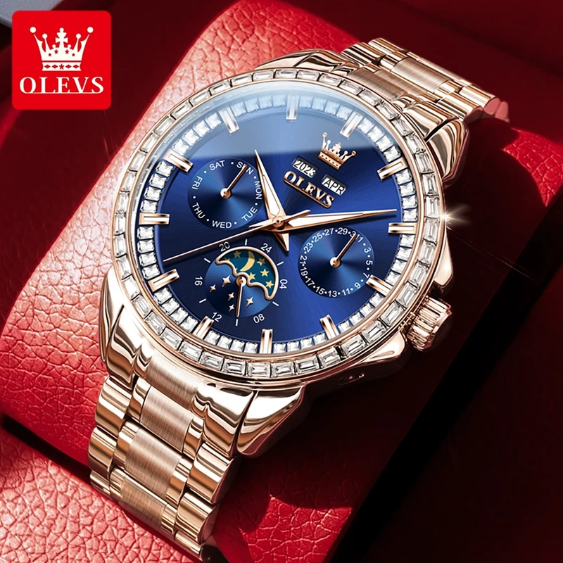 Compass Watch Luxury - OLEVS 6695 NUOVI orologi da uomo
