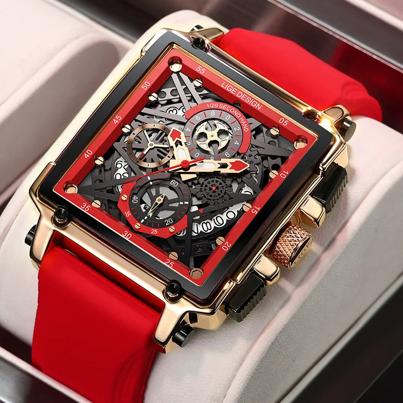 Luxury Watch Low Price - LIGE Orologio da uomo nuovo Orologio