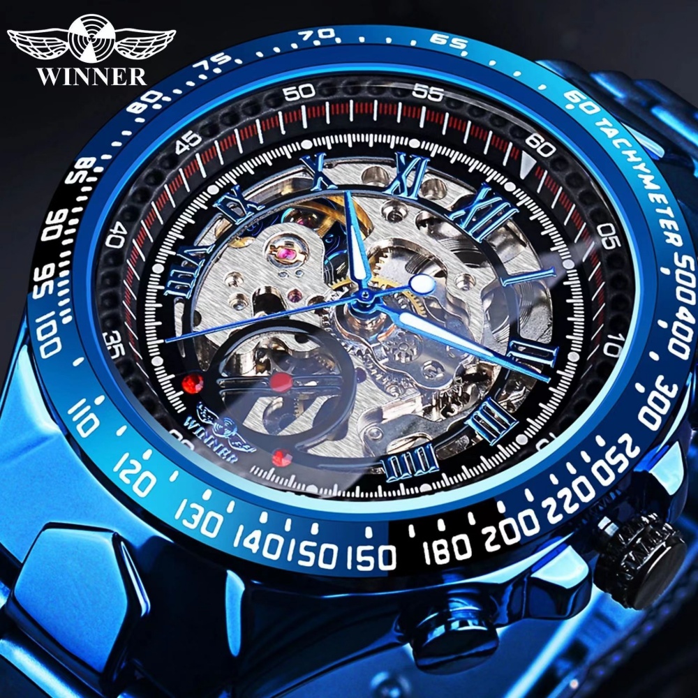 Luxury Watch Tier - Orologio meccanico automatico da uomo di