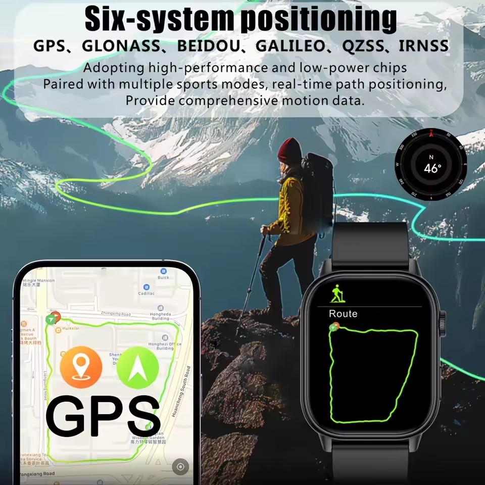 2025 Nuovo Smart Watch GPS mil - Gmt Dual Timezone Watch recensione e prezzo