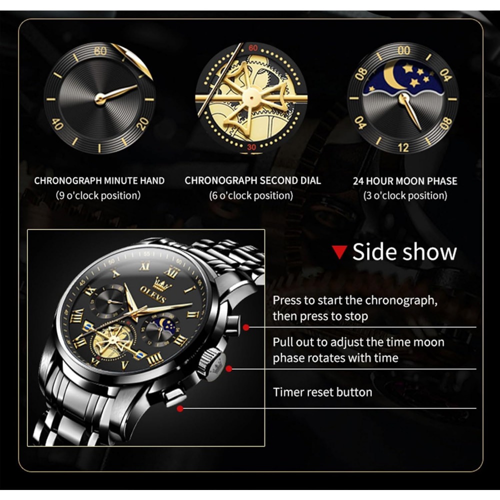 Orologio da Uomo Impermeabile  - Compass Watch Luxury recensione e prezzo