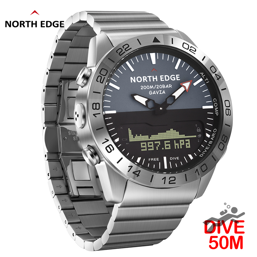 NORTH EDGE Orologio Subacqueo  - Compass Watch Luxury recensione e prezzo