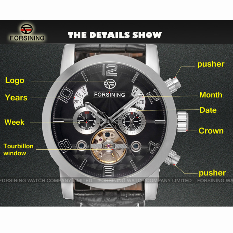 Forsining Fashion Orologi da p - Regulator Display Watch recensione e prezzo