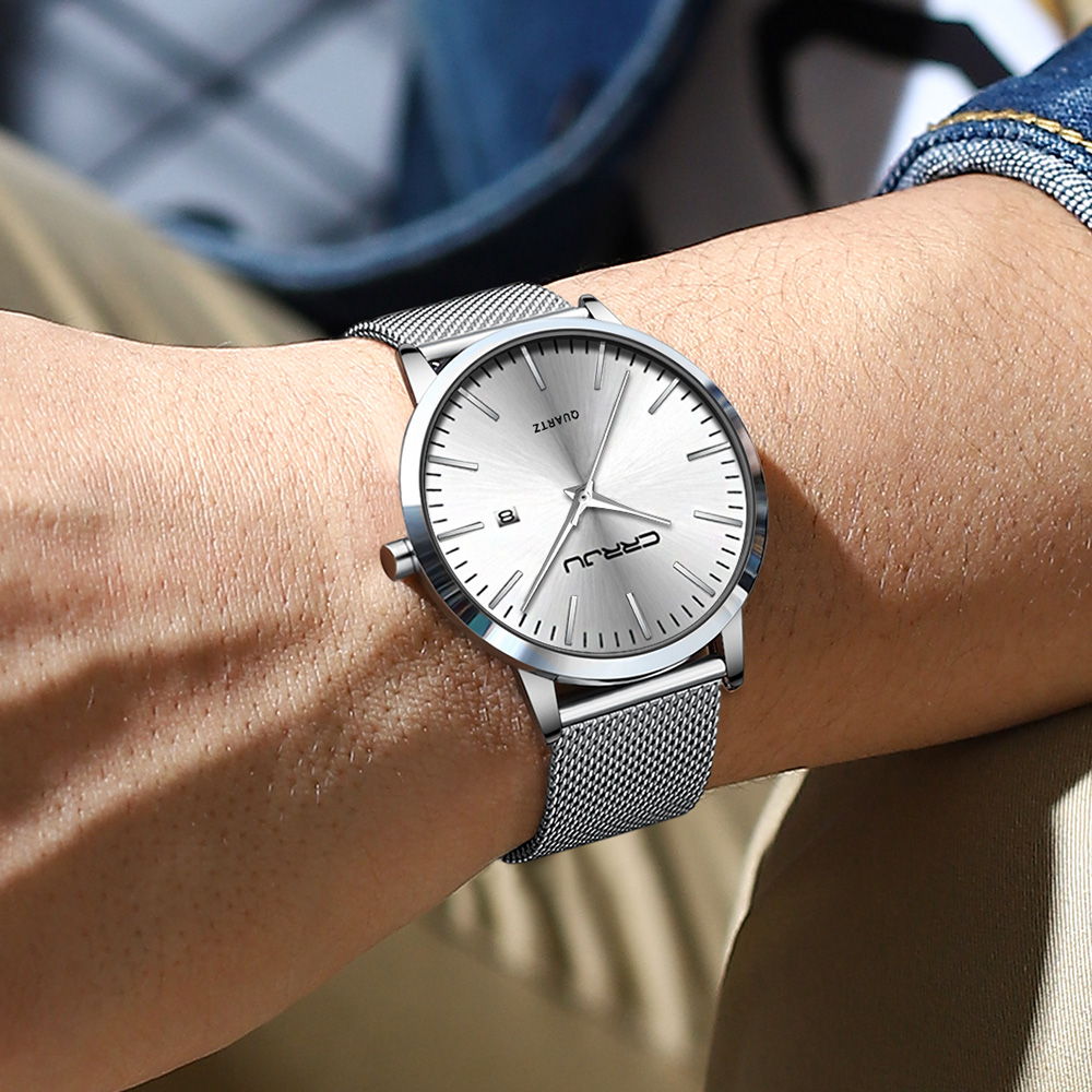 CRRJU Nuovi Orologi da uomo di - Luxury Watch Low Price recensione e prezzo