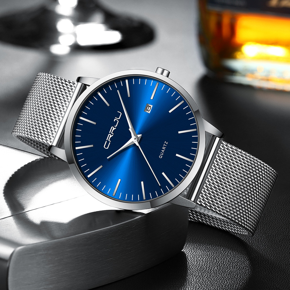 CRRJU Nuovi Orologi da uomo di - Luxury Watch Low Price recensione e prezzo