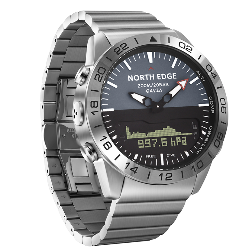 NORTH EDGE Orologio digitale s - Compass Watch Luxury recensione e prezzo