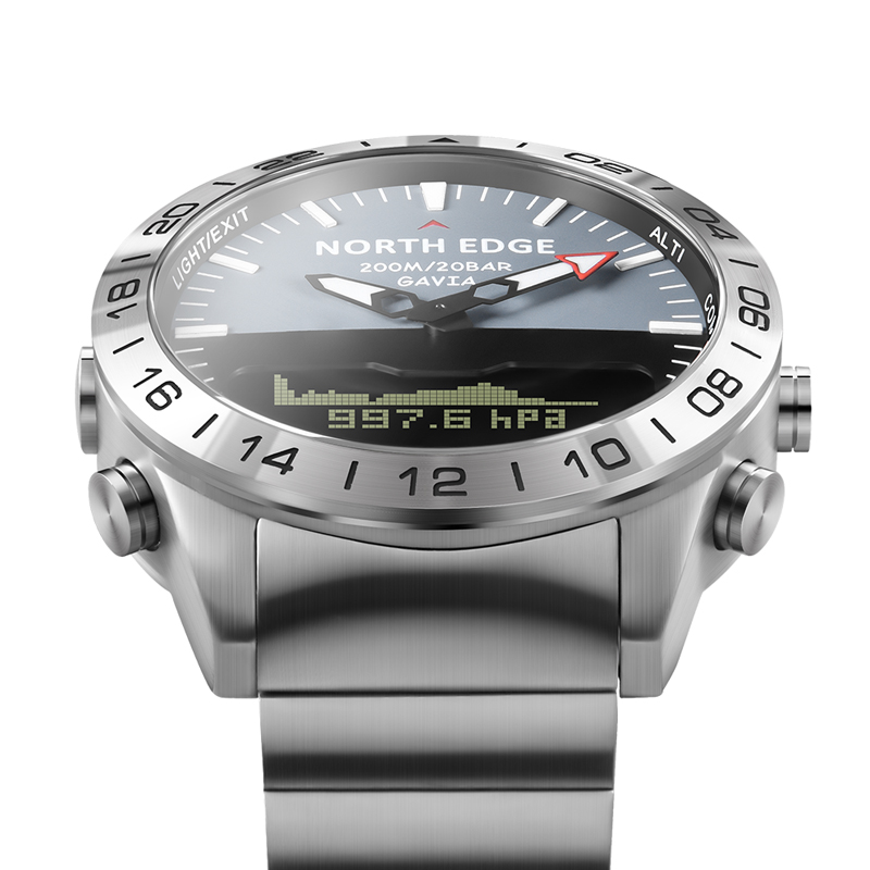 NORTH EDGE Orologio digitale s - Compass Watch Luxury recensione e prezzo