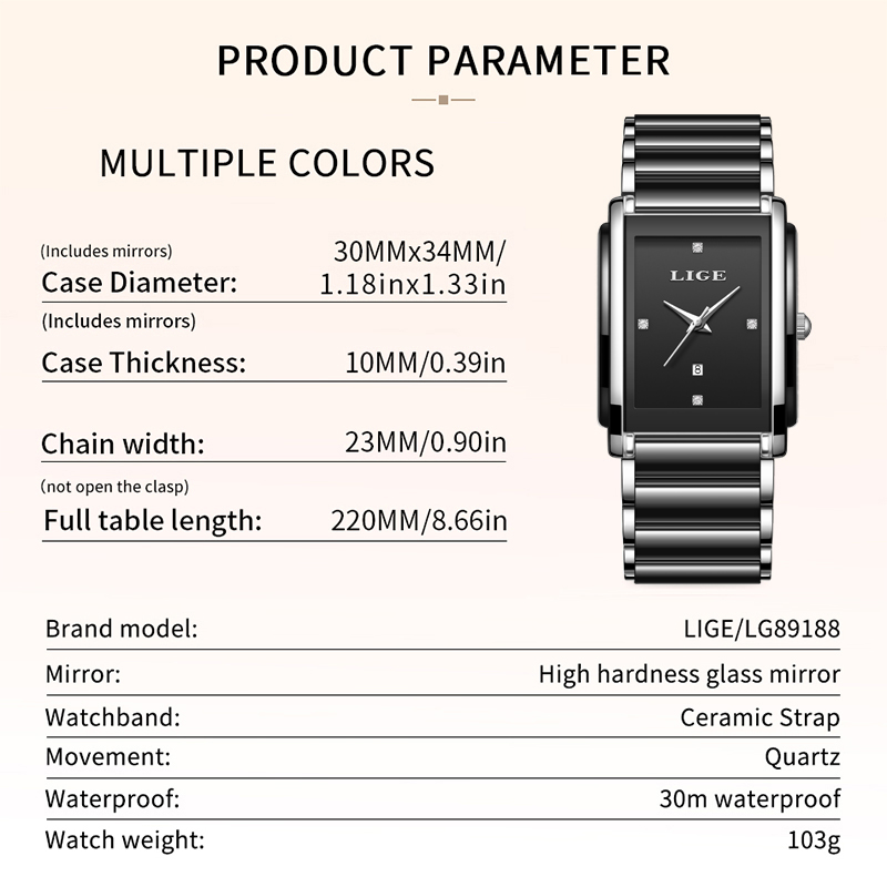 LIGE Nuovi orologi da donna di - Luxury Watch Holder recensione e prezzo