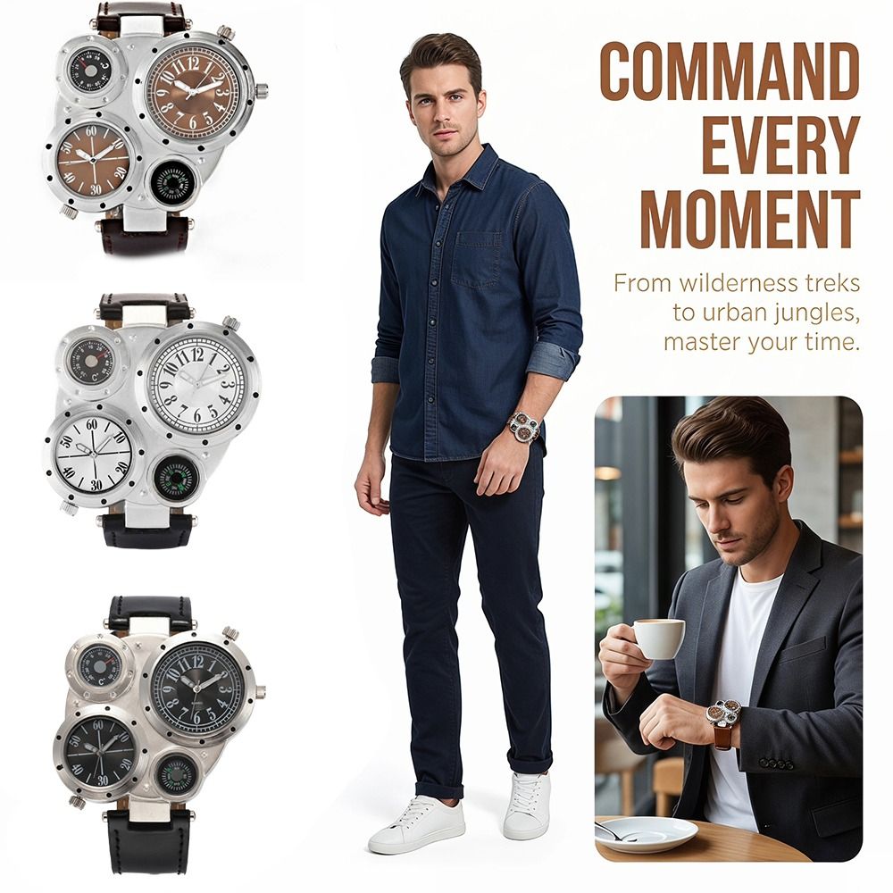 Orologio da Uomo di Lusso con  - Compass Watch Luxury recensione e prezzo