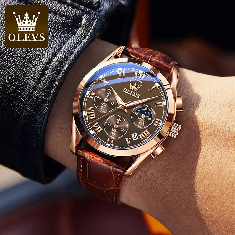 OLEVS 2871 Orologi Multifunzio - Luxury Watch Audemars Piguet recensione e prezzo