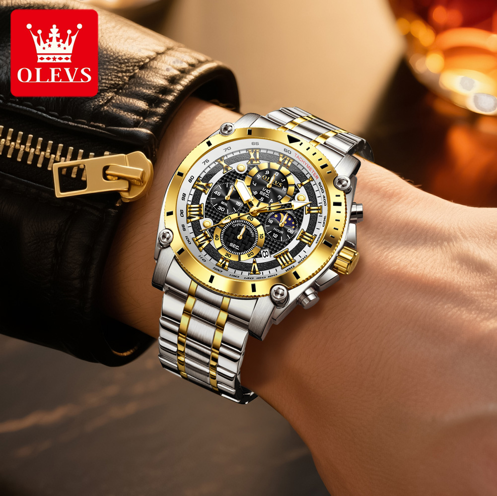OLEVS 3689 Orologio da uomo al - Luxury Watch Audemars Piguet recensione e prezzo