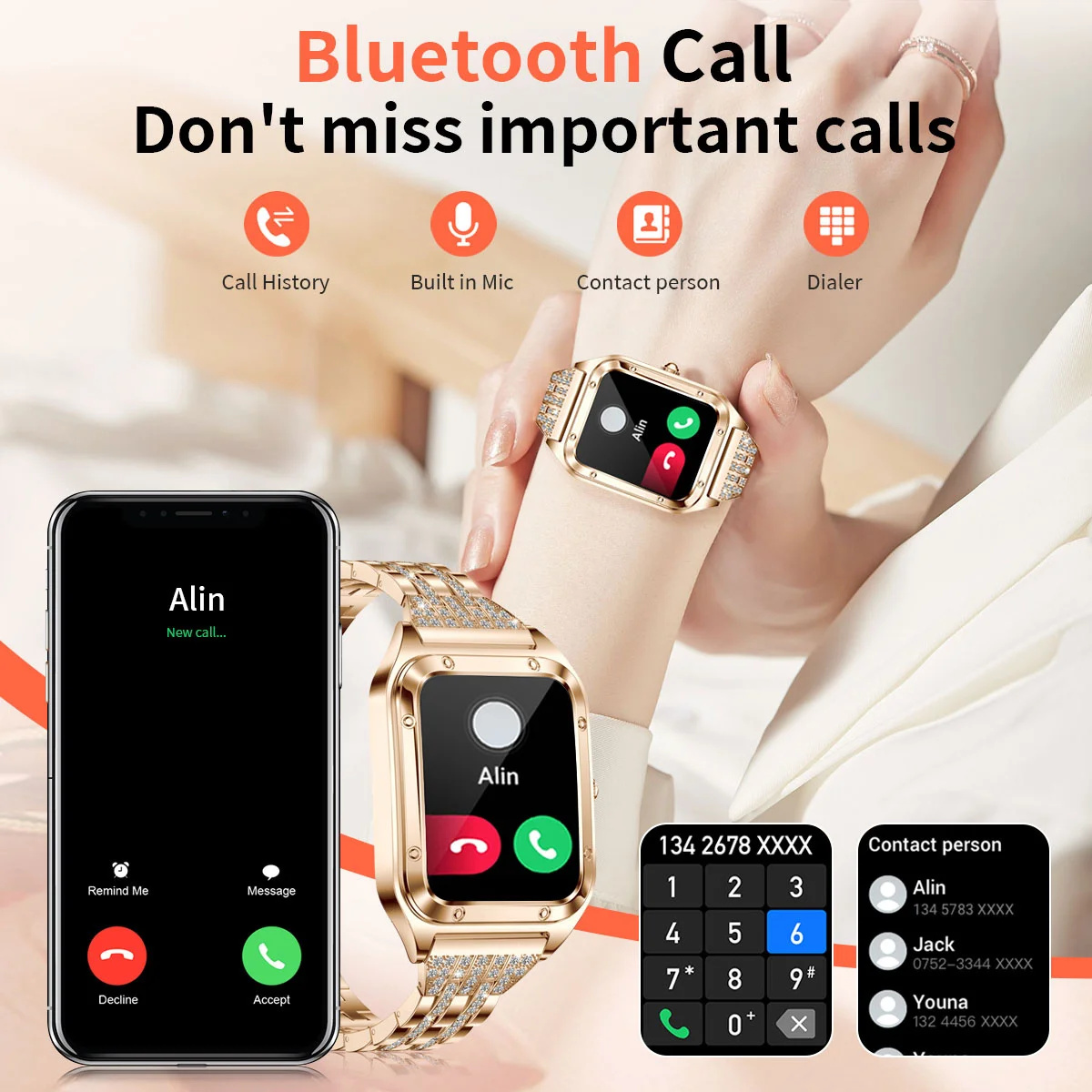 1.57 pollici Top Luxury Smart  - Compass Watch Luxury recensione e prezzo