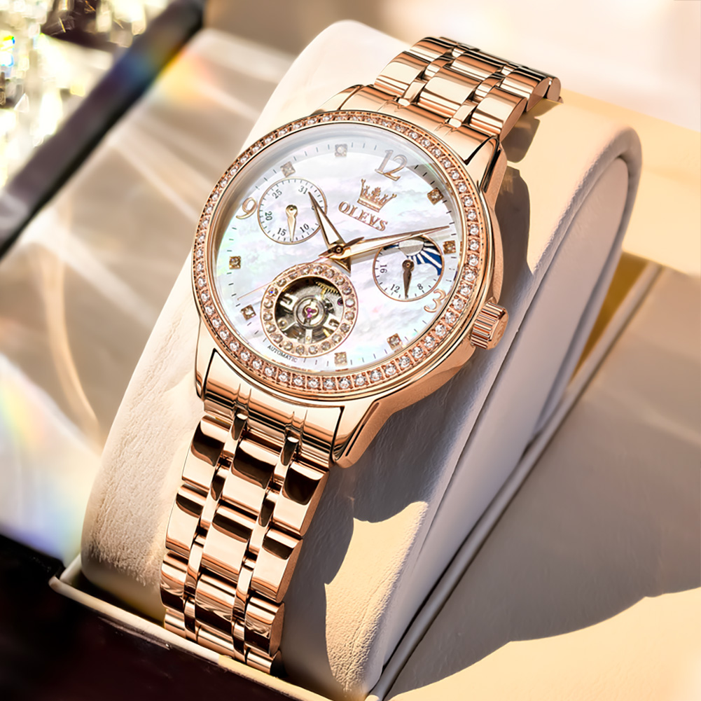 OLEVS Orologi da donna Top Bra - Luxury Watch Quartz recensione e prezzo
