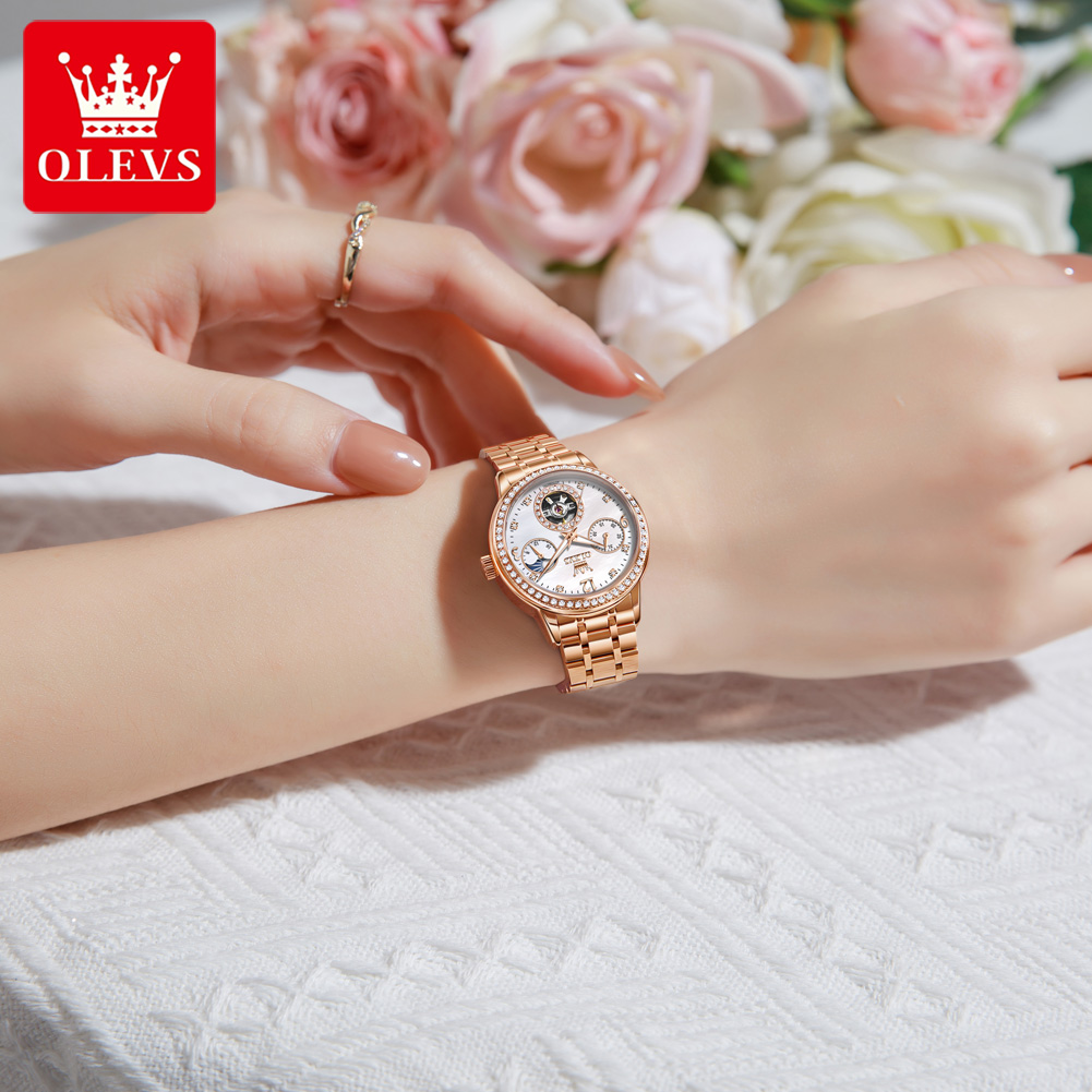 OLEVS Orologi da donna Top Bra - Luxury Watch Quartz recensione e prezzo