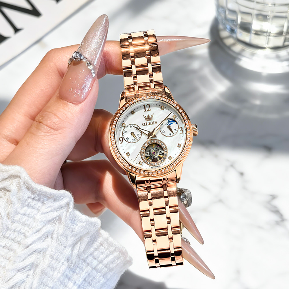 OLEVS Orologi da donna Top Bra - Luxury Watch Quartz recensione e prezzo
