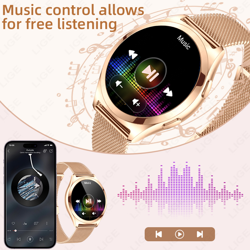 LIGE Orologio intelligente di  - Compass Watch Luxury recensione e prezzo