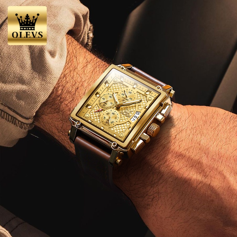 OLEVS orologi da uomo di marca - Luxury Watch Gold recensione e prezzo