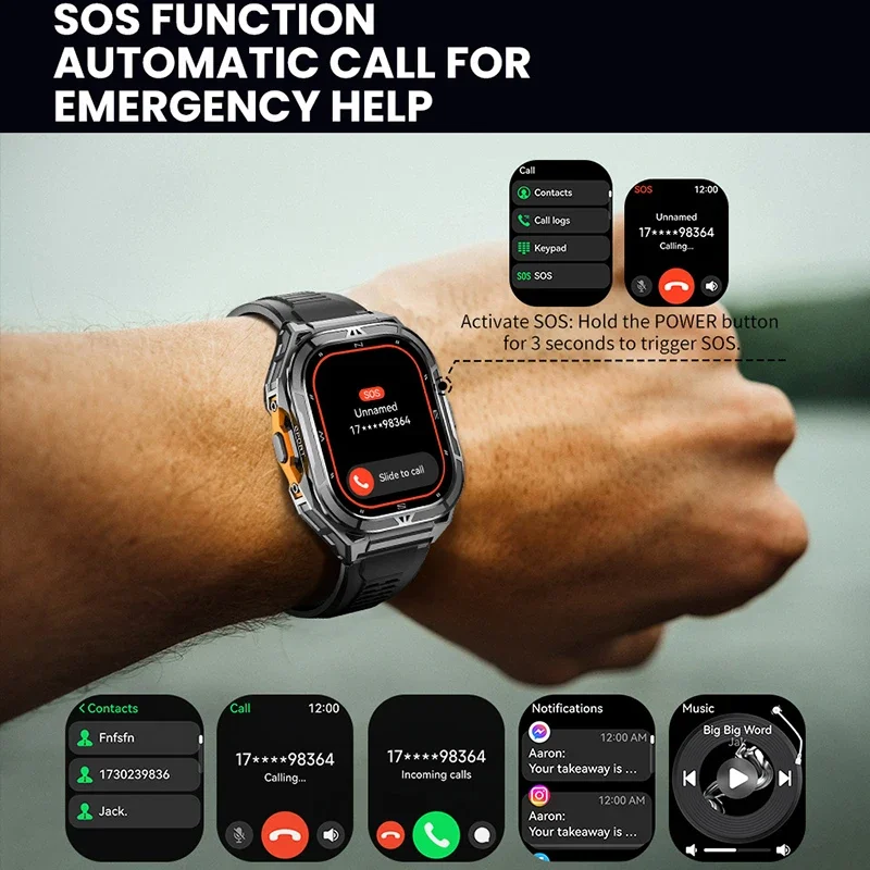Smartwatch di Lusso AMOLED con - Compass Watch Luxury recensione e prezzo