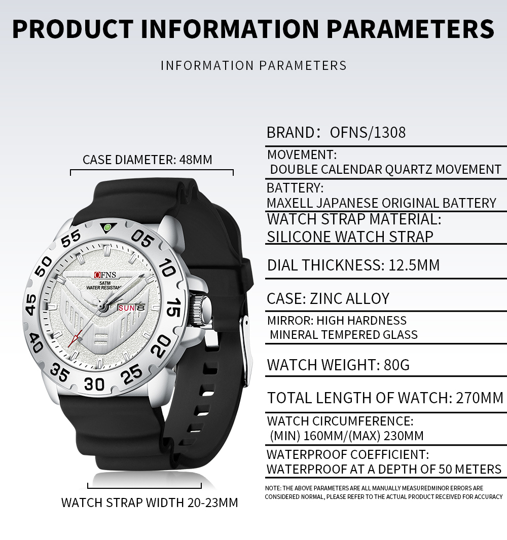 OFNS nuovo arrivo orologio al  - Luxury Watch Low Price recensione e prezzo