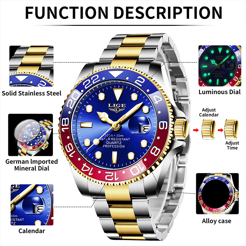 LIGE 2025 nuovissimo orologio  - Luxury Watch Low Price recensione e prezzo