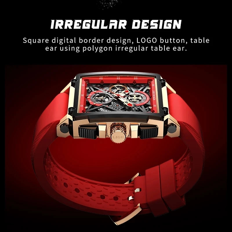 LIGE Orologio da uomo nuovo Or - Luxury Watch Low Price recensione e prezzo